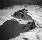 Vatnajökull í svart/hvítu